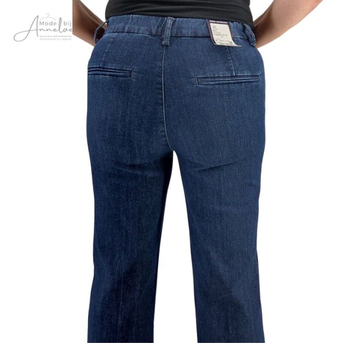 Anna Montana 1045 Wide leg Milano Stone Wash